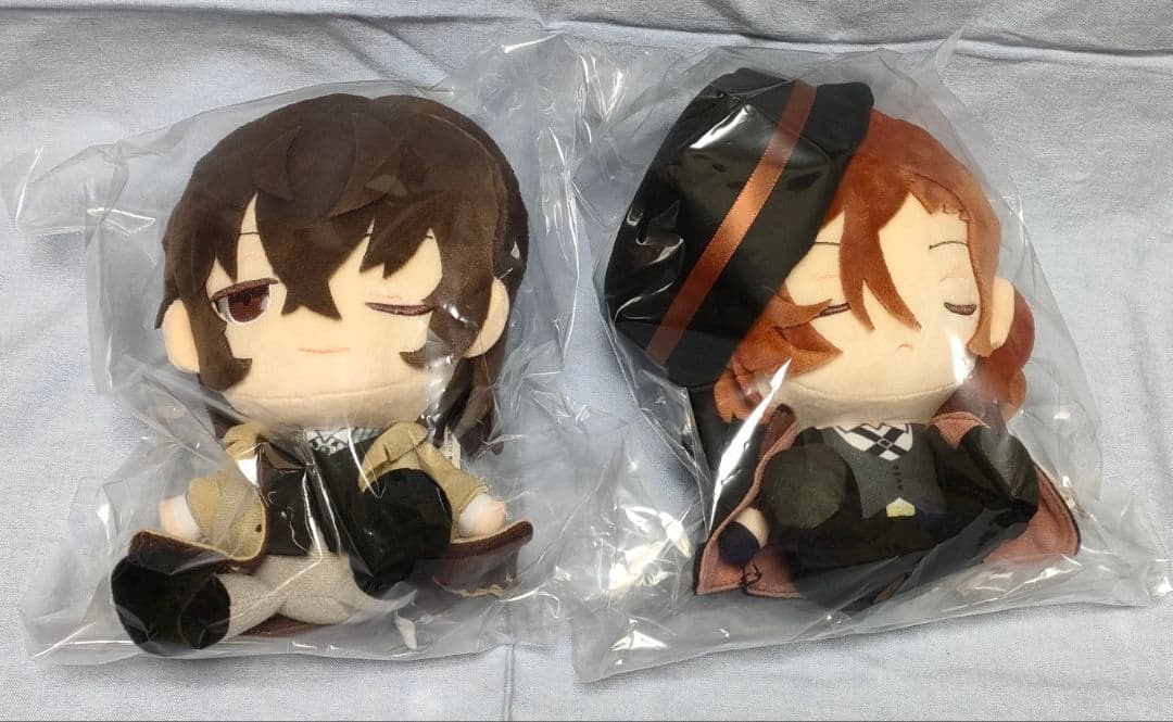 文豪ストレイドッグス おやすみシリーズ ぬいぐるみ 太宰治 中原中也