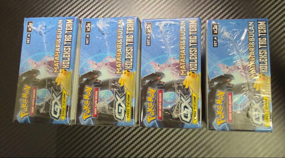 ポケモン TAG TEAM GX MATAHARI&BULAN 4セット