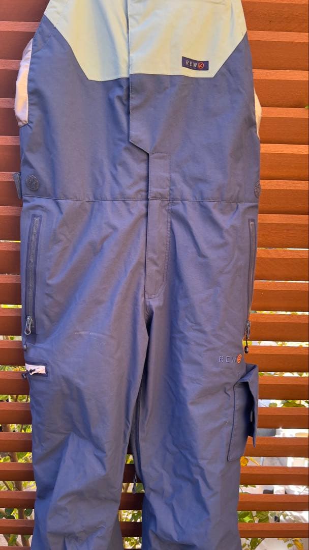REW THE KAMIKAZE BIB PANTS Mサイズ　撥水加工済