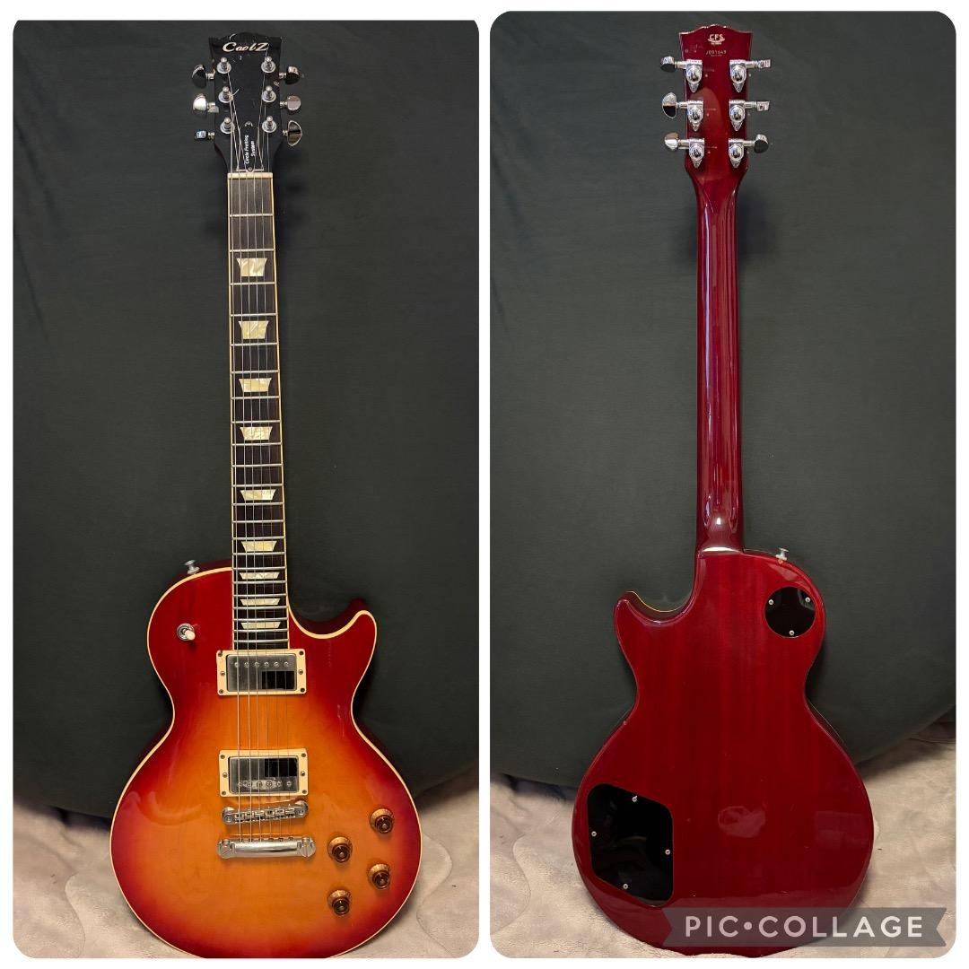 【鳴り良好】CoolZ レスポールタイプ フジゲン製 C.F.S搭載 弦新品