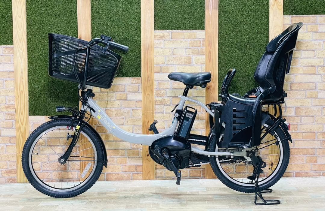大容量 重厚フレーム ヤマハ 子供乗せ電動アシスト自転車 H3657