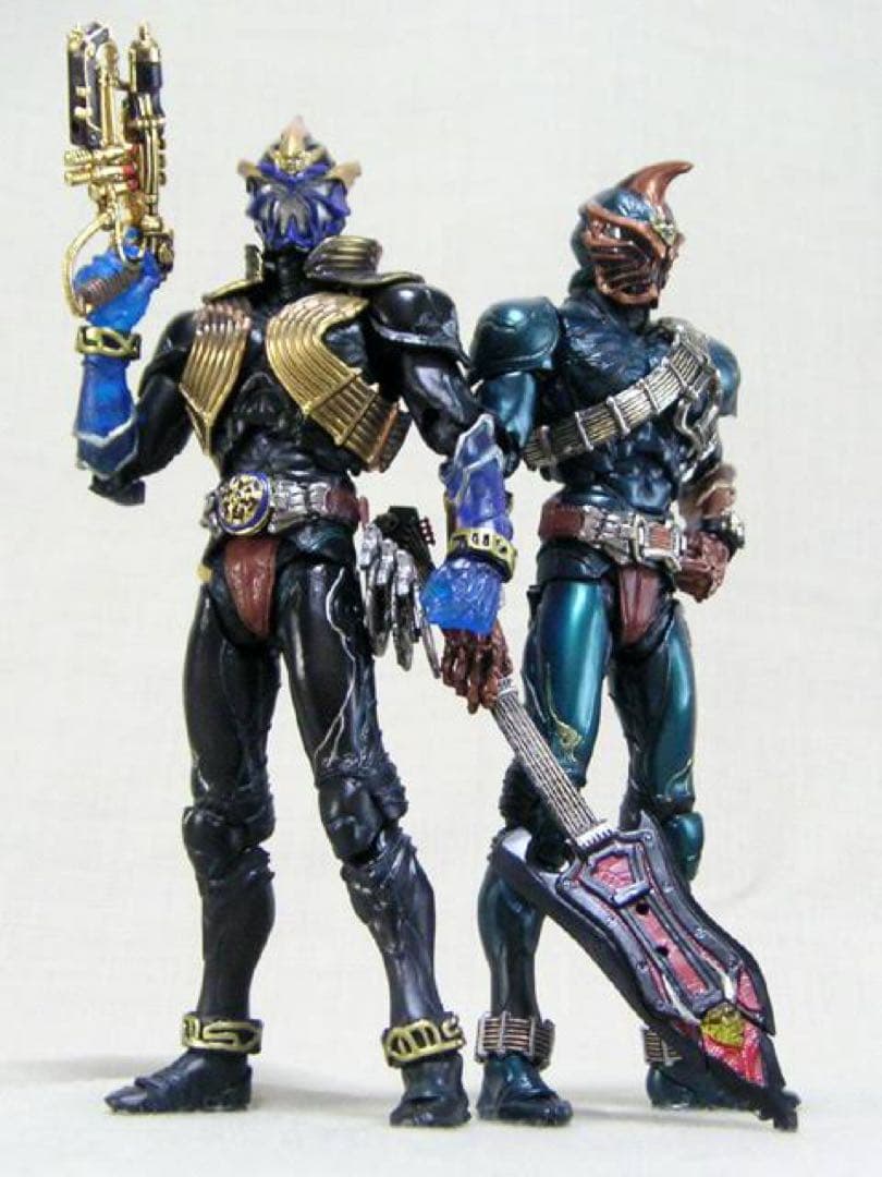 美品S.I.C 仮面ライダー響鬼(紅)威吹鬼　斬鬼　轟鬼