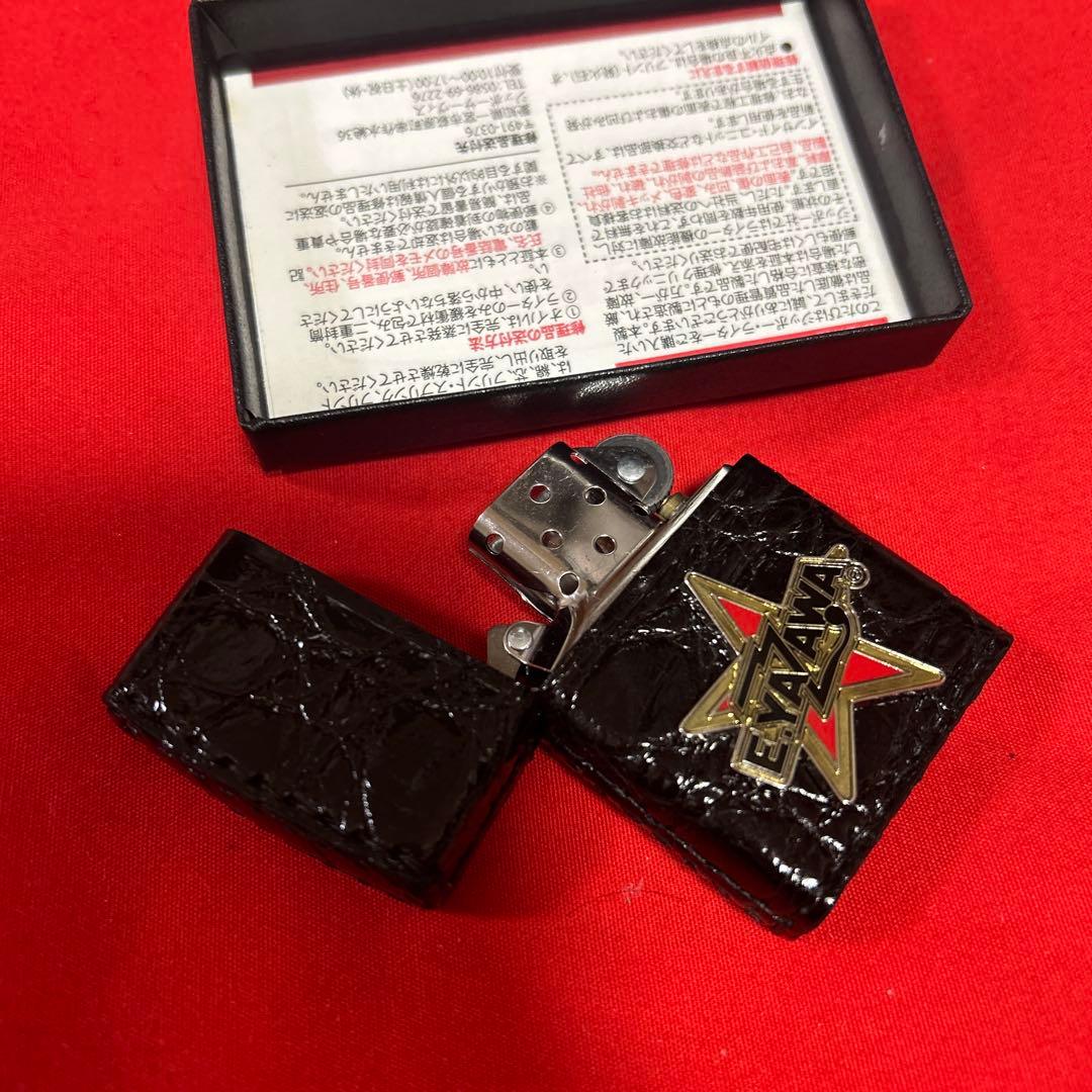 革巻zippo クリームソーダ　ドライボーンズ　矢沢永吉　ザ・マックショウ