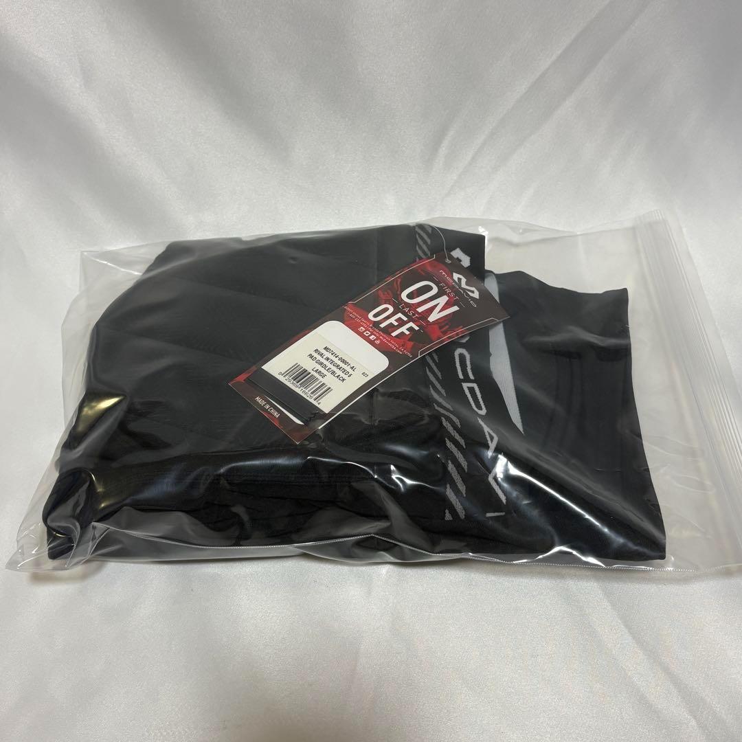 【新品】　McDavid マクダビッド　5パッド付ガードル　Black　L