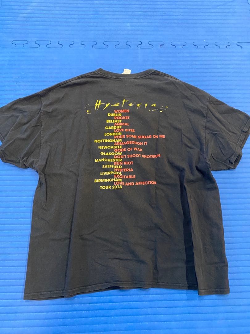 【Def Leppard Hysteria Tour 2018】ツアーT 2XL