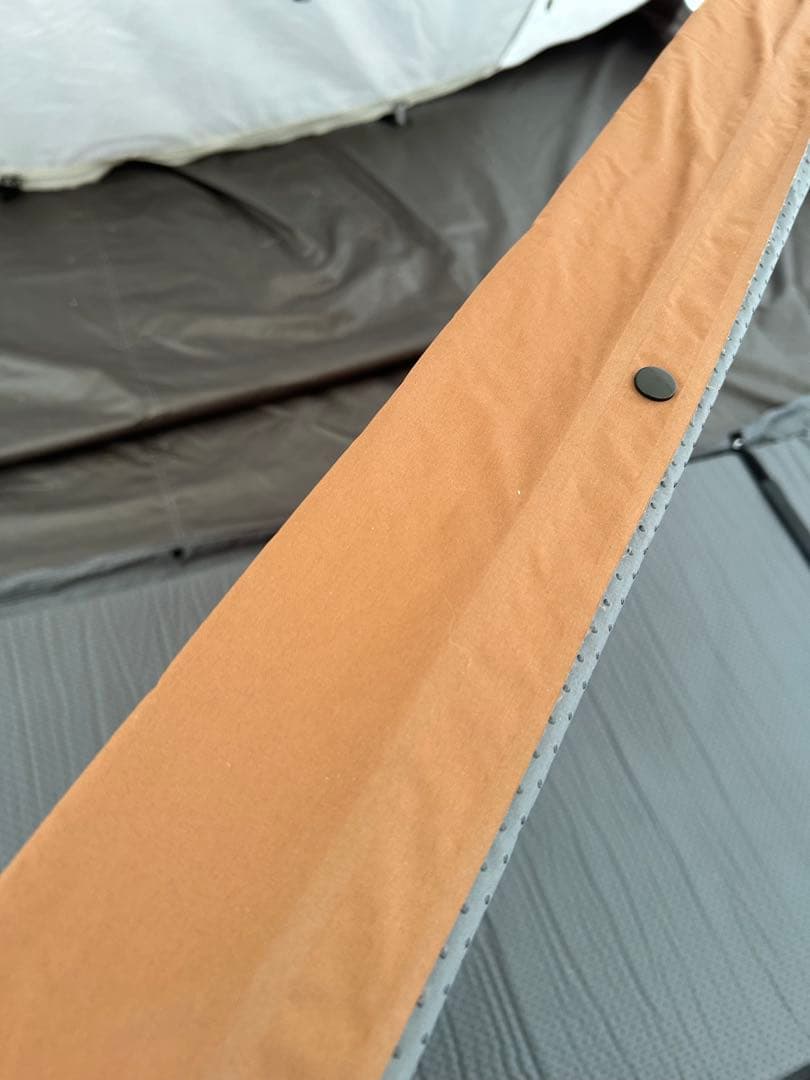 インフレーターマット　CAMDOOR 厚さ10cm ブラウン 2個組