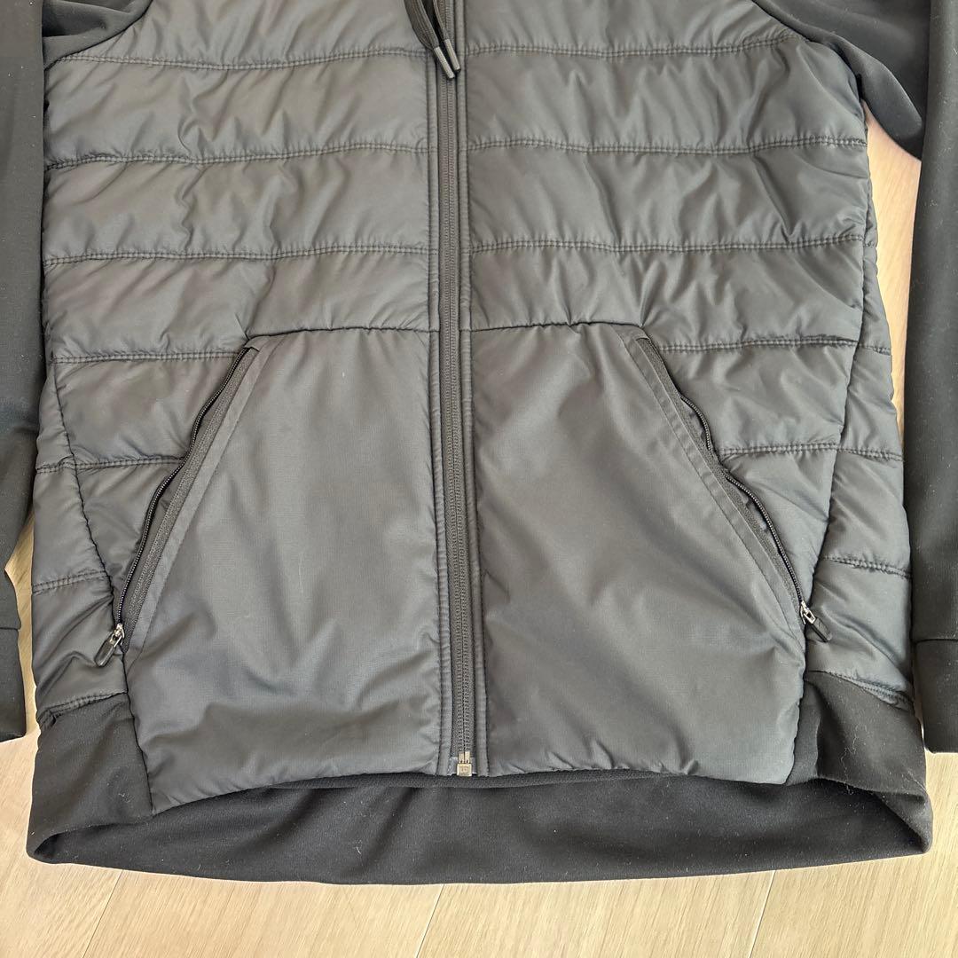 ナイキ NIKE THERMA WNTRZD フルジップ フーディ 美品 黒 S