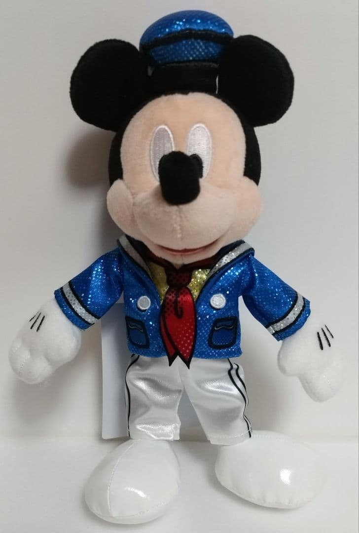ディズニーパルパルーザ　ぬいぐるみバッジ４点セット　東京ディズニーランド