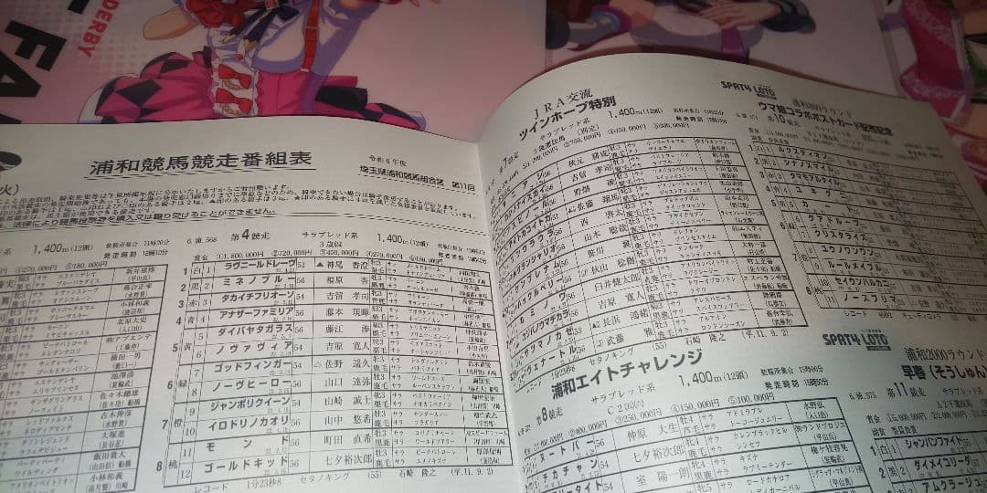 ウマ娘×浦和競馬　コラボ　クリアファイル　5種5枚セット+おまけf