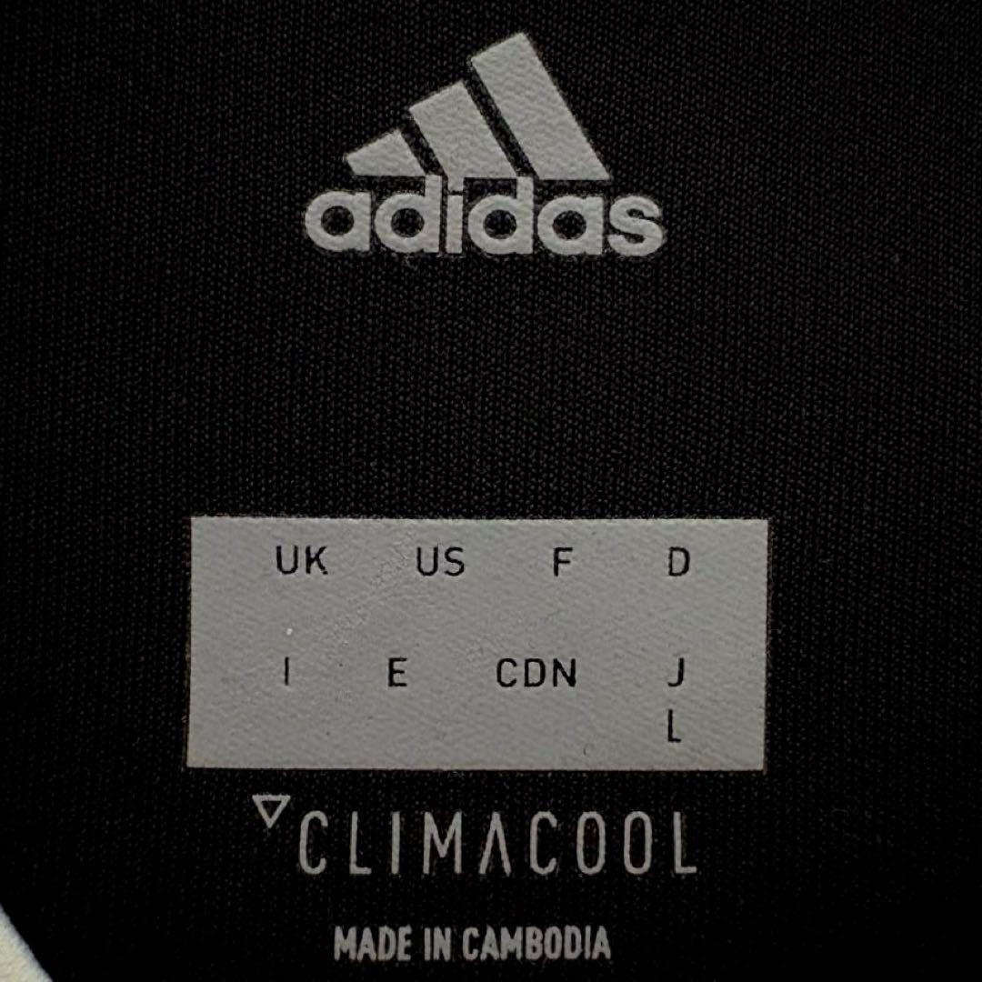 ★17/18★ adidas ユベントス サッカー ユニフォーム 白 黒 L