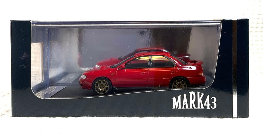 MARK43 スバル インプレッサ WRX GC8 カスタムバージョン レッド