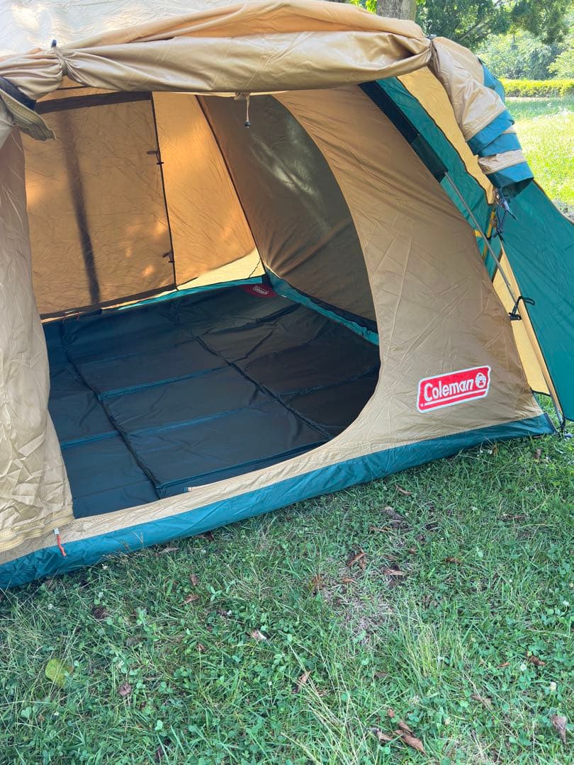 【直ぐ出来る3点セット】Coleman テント グランドシート、フロアマット付