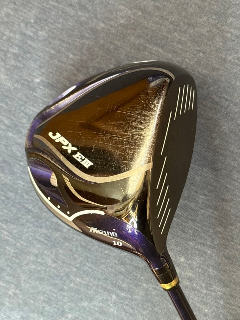 Mizuno JPX E３ドライバー 10度 ヘッドカバー付き