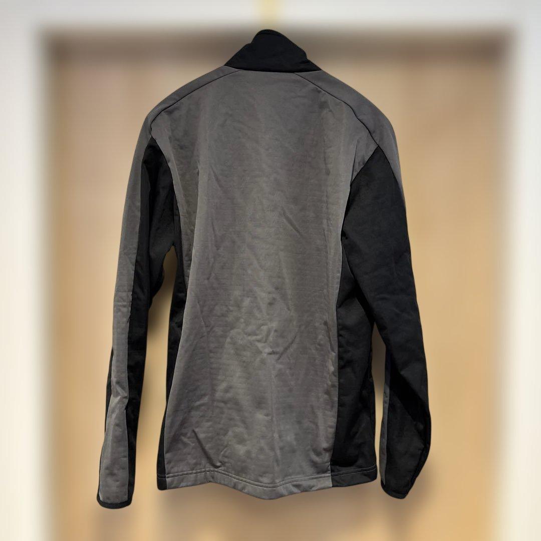 極美品 Mizuno ジャージ上下セットアップ グレー/ブラック Mサイズ