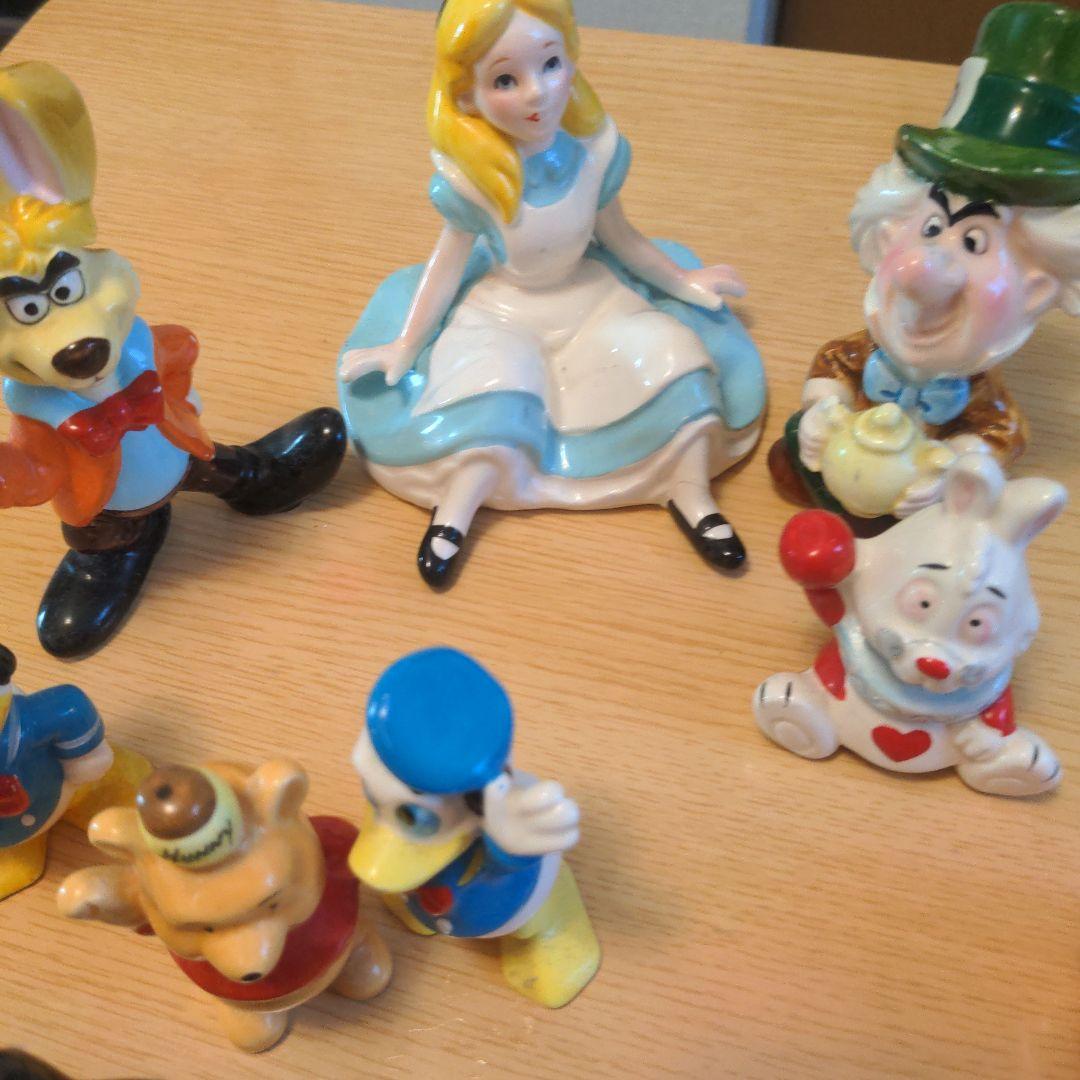 ディズニー　陶器　アリス　ミッキー　ミニー　プーさん　ドナルド　ダンボ
