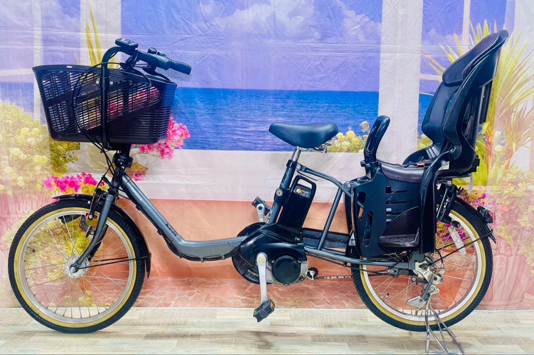 人気モデル！ギュット12AH⭐️パナソニック子供乗せ電動アシスト自転車Y3415