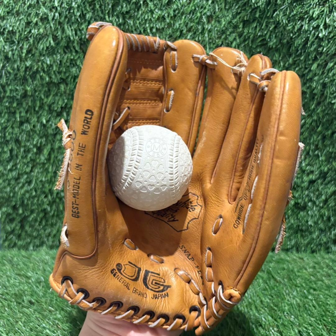 新品未使用　タグ付き　野球グラブ　グローブ　軟式用　内野手用　長嶋茂雄モデル