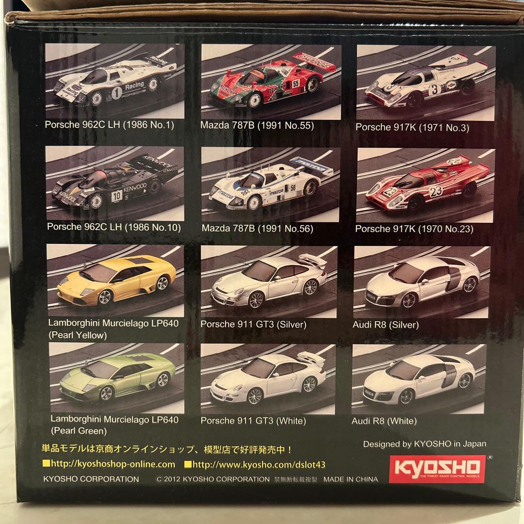 京商 KYOSHO Dslot43 スターターセット　スロットカー　ミニカー付属