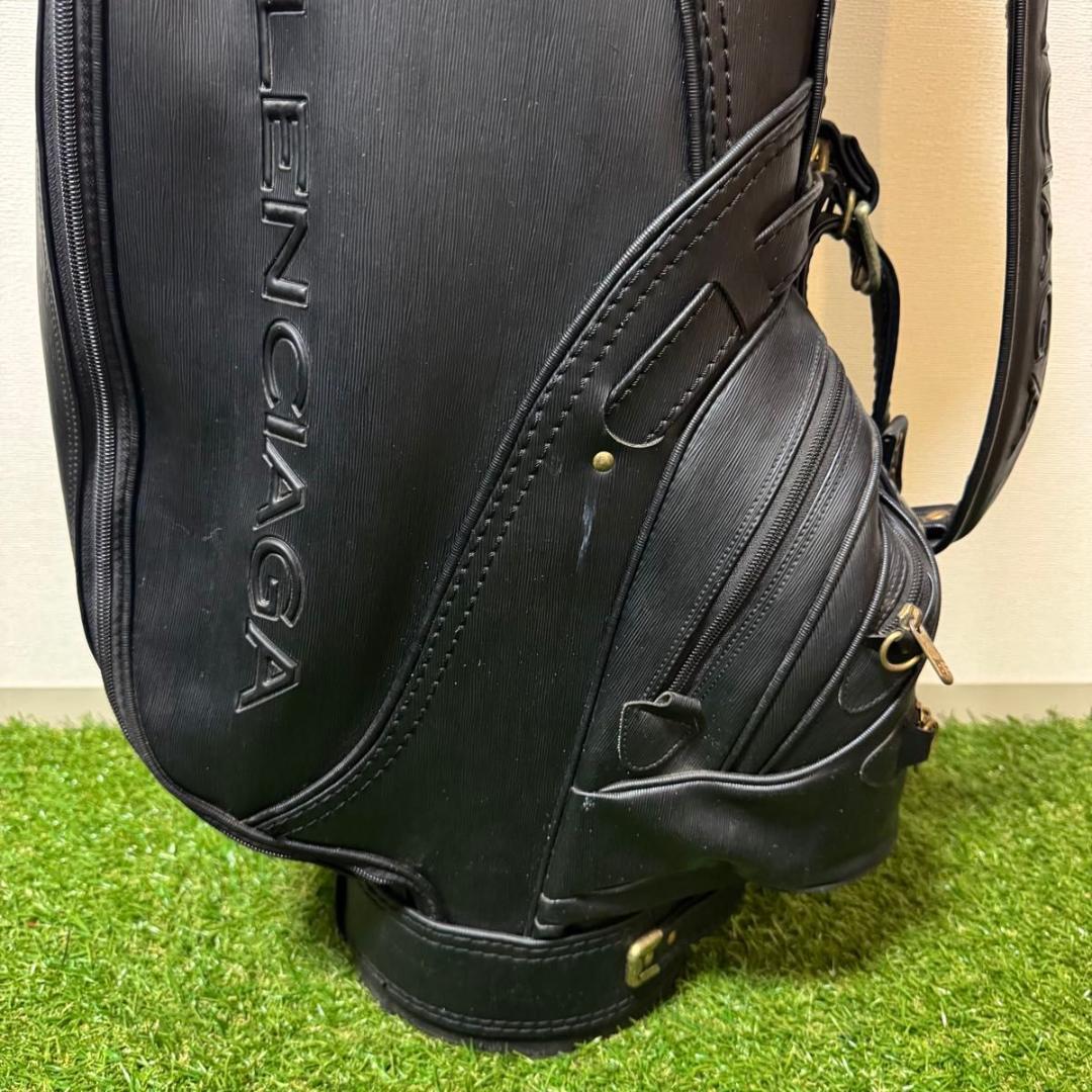 超レア BALENCIAGA バレンシアガ キャディバッグ レザー ブラック