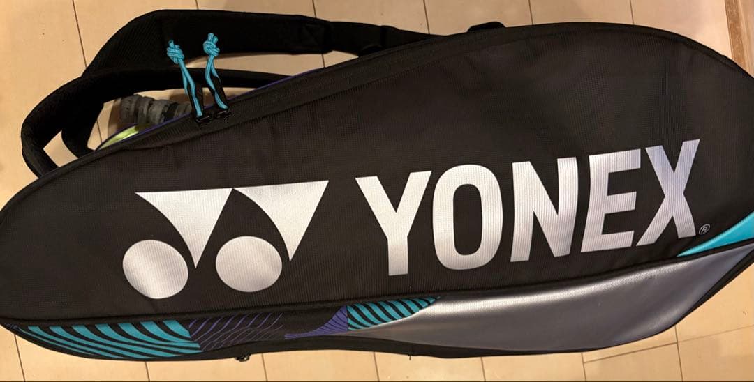 YONEX ヨネックス バドミントン ラケットバッグ 6本用 ブラック