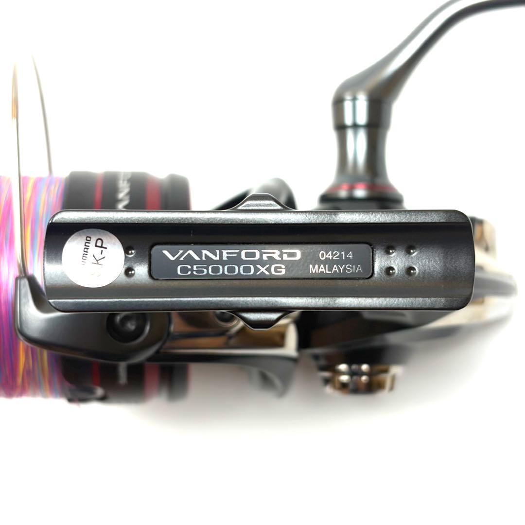 【実釣未使用】シマノ 20 ヴァンフォード C5000XG ※新品PEライン込