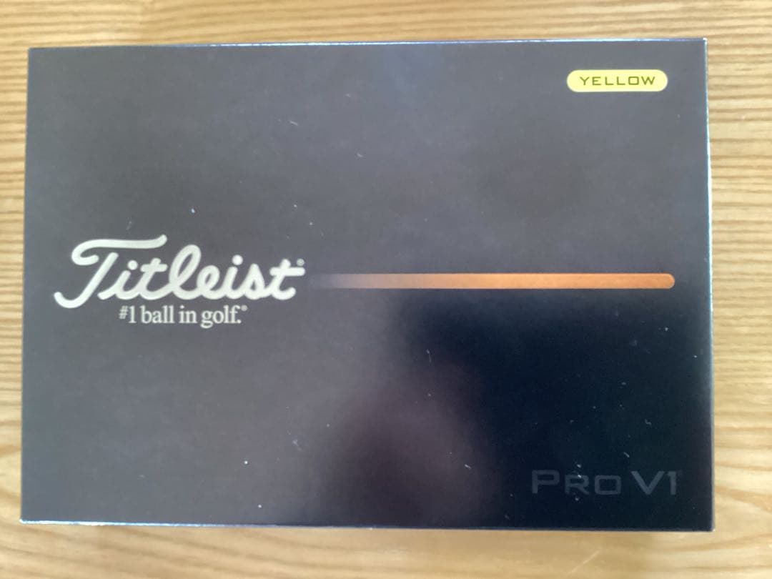 タイトリストPro V1 ゴルフボール イエロー