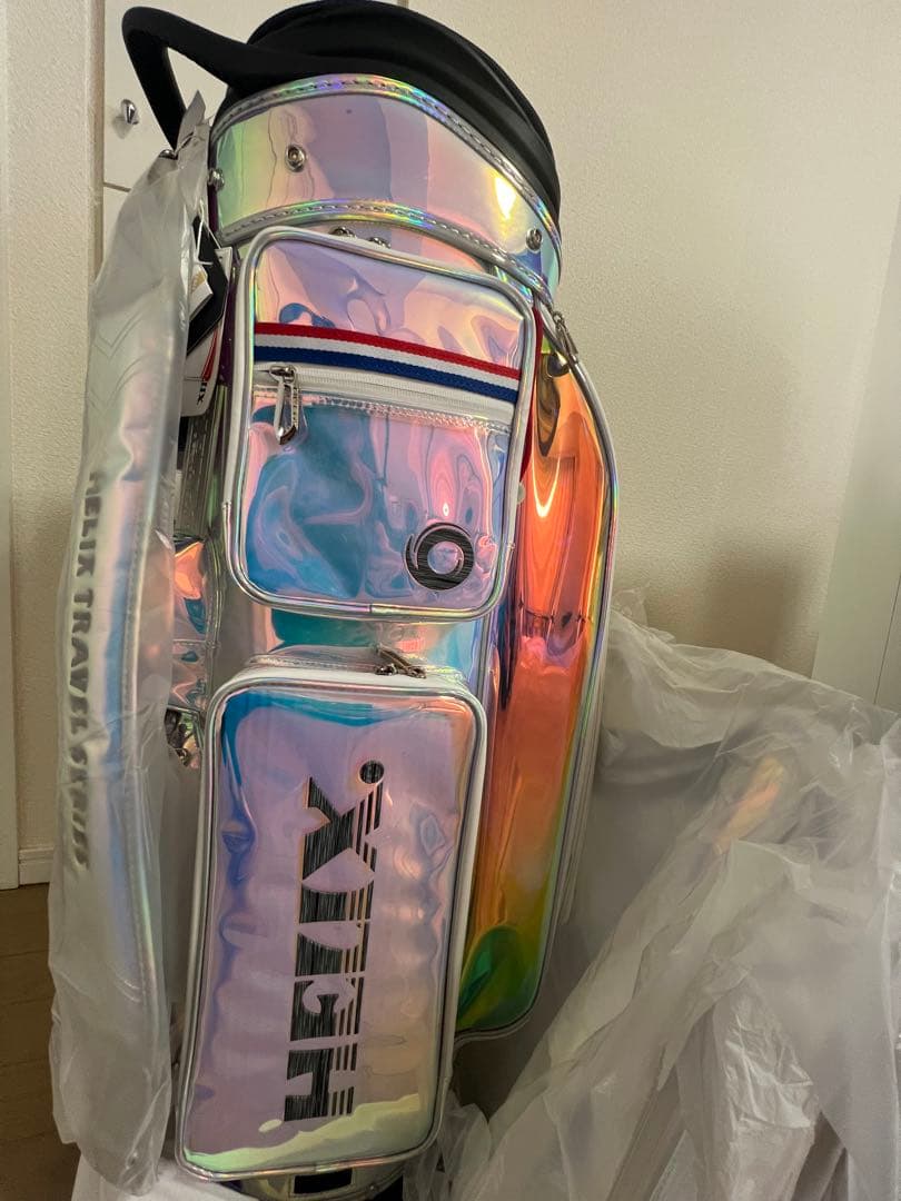 HELIX 虹色キャディバッグ