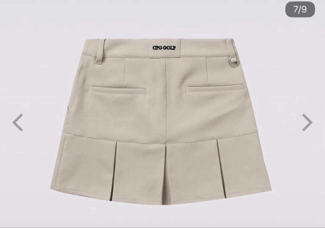 CPG GOLFタックスカート レディース インナーパンツ付　新品未使用タグ付き
