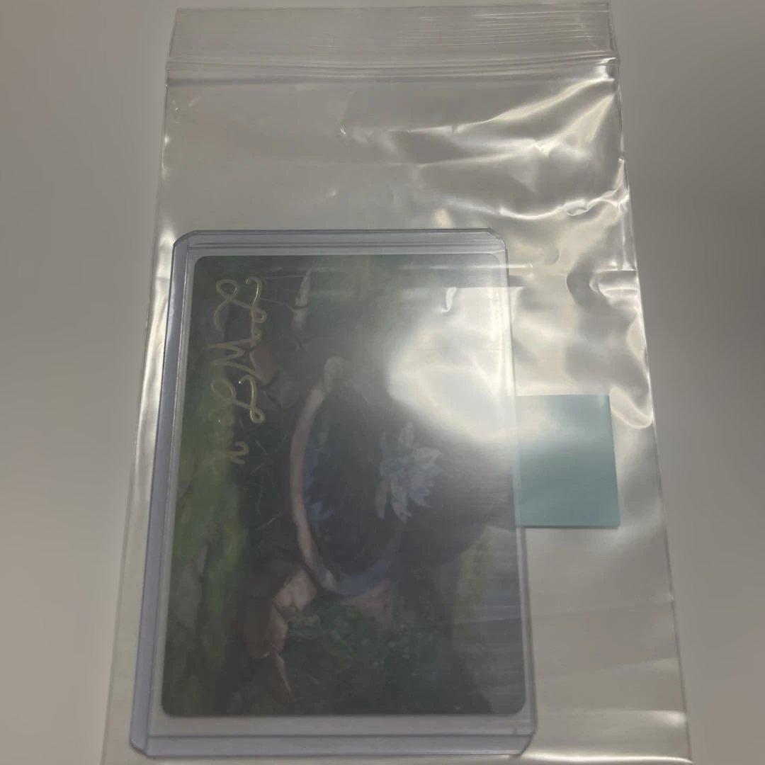 MTG 永久の水蓮　箔押し　イラストコレクション