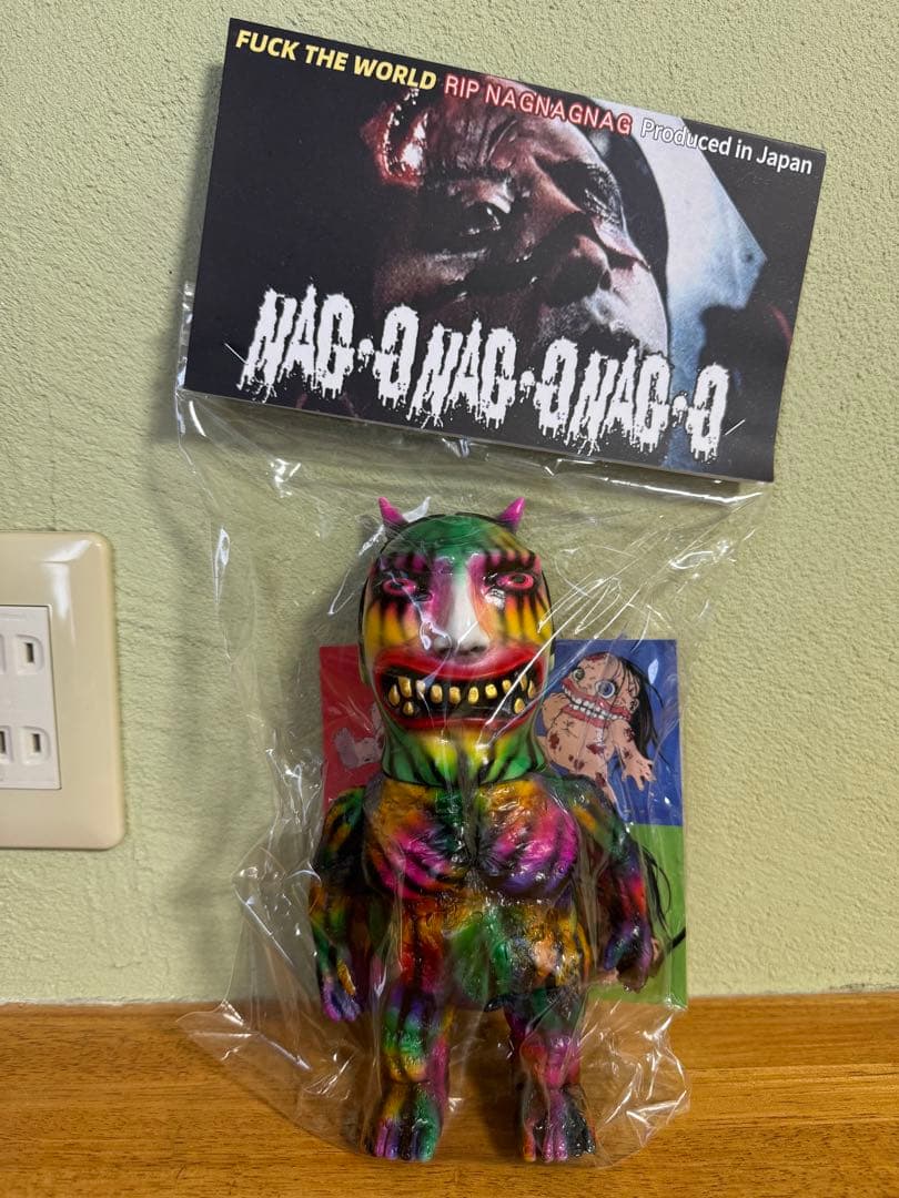 nagg nagg nagg ソフビ izumonster ナマナリ 暴力原人