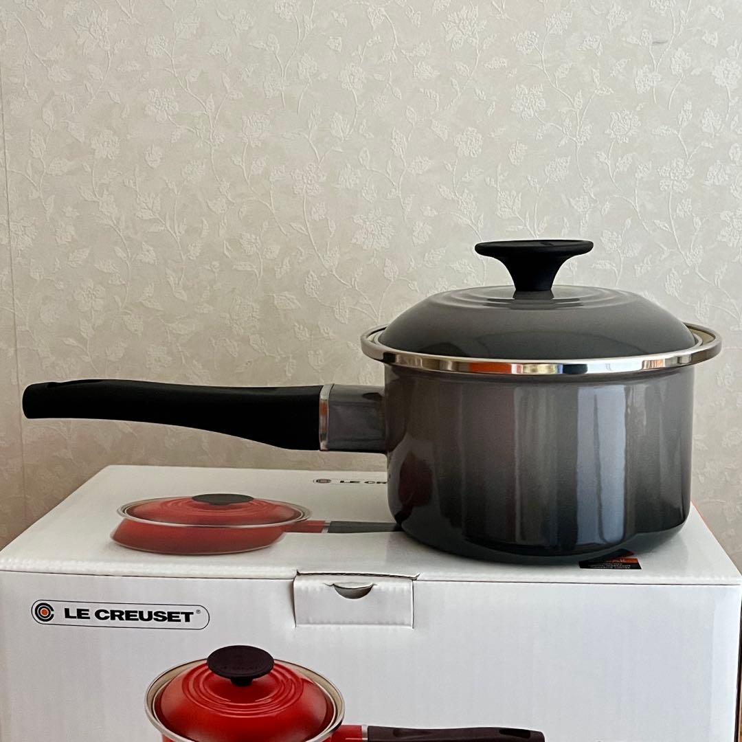 ルクルーゼ eos ソースパン　14cm フリント