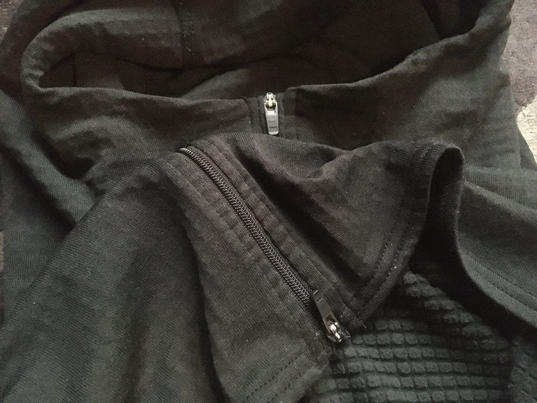 【L】answer4 Power Grid™️ Full-Zip Hoodie 黒