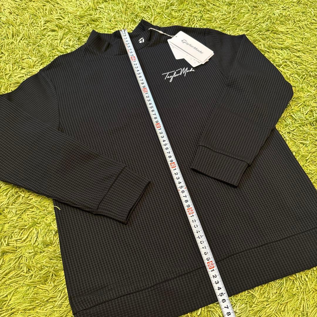 【TaylorMade】L 新品✨春ゴルフ　ロゴモックネックトップス　ハイネック