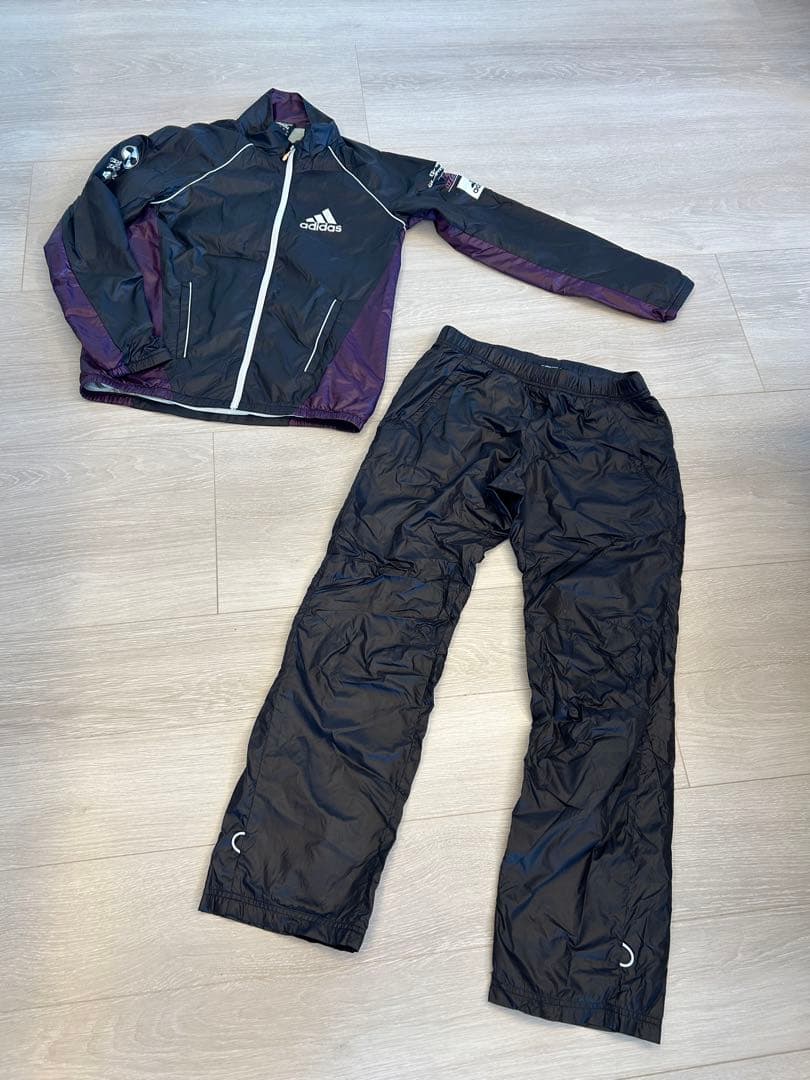 adidas アディダスClimaProofウィンドブレーカーセット M