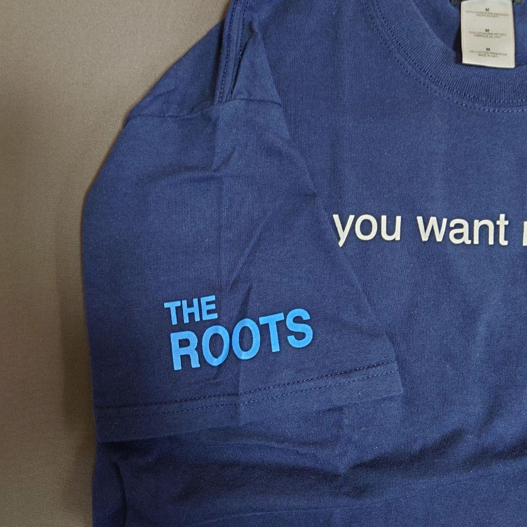 The Roots / okayplayer Tシャツ M ネイビー