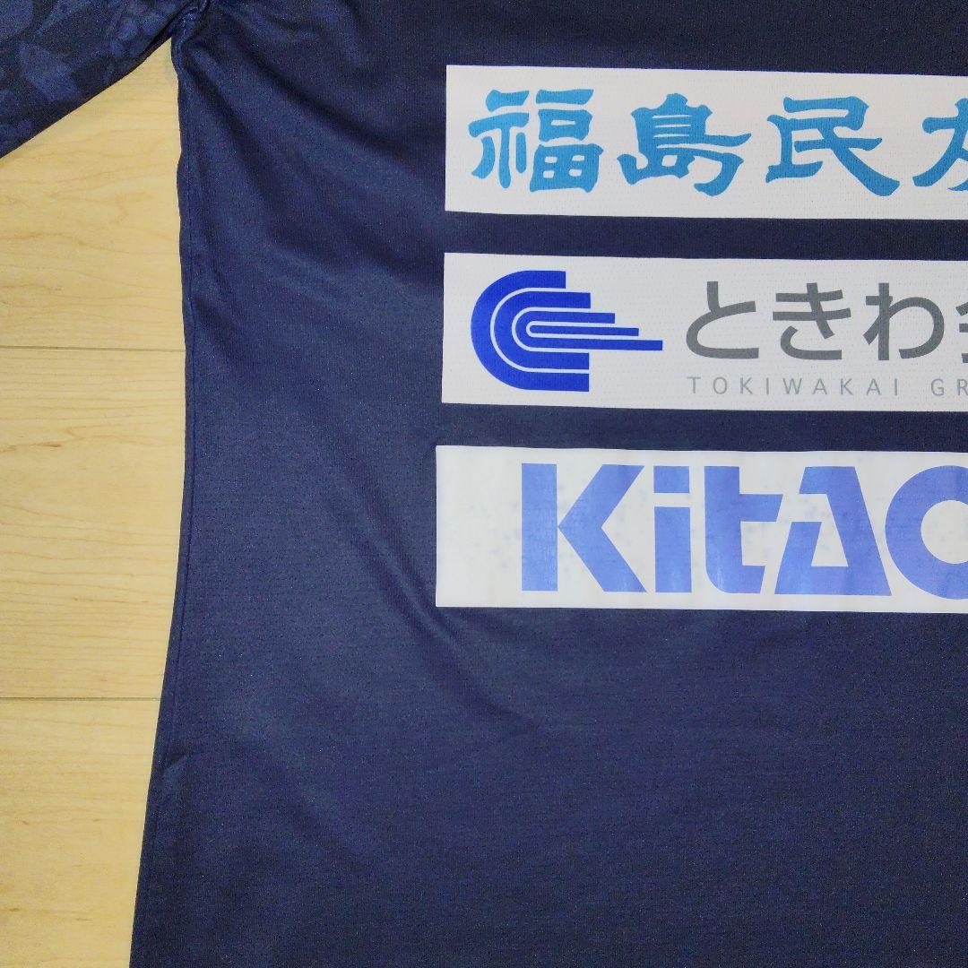 虹鱒です。　XLサイズ【いわきFC】長袖 プラクティスシャツ 非売品 選手