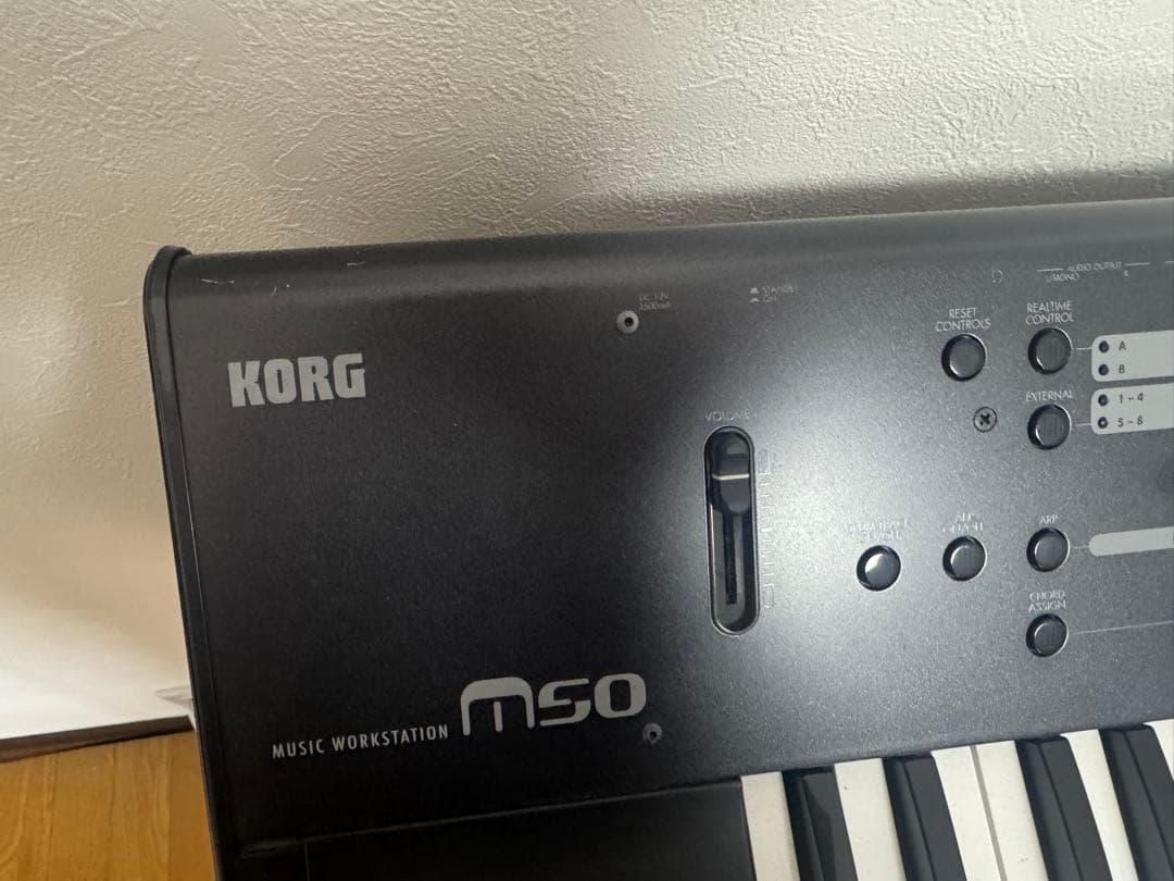 KORG m50 キーボード61鍵 ペダル・ケース付き