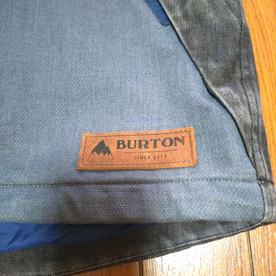 BURTON 希少スノーウェア フード付きBURTONデニムスノーウェア