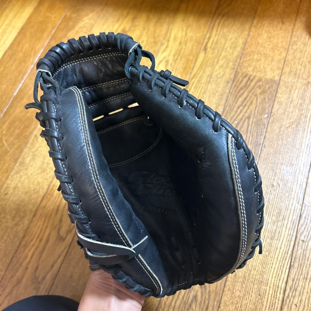 Mizuno 軟式キャッチャーミット 黒