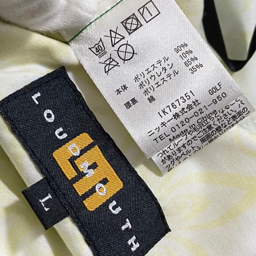 ꧁༺ ラウドマウス LOUDMOUTH 新品 ゴルフロングストレッチパンツ L