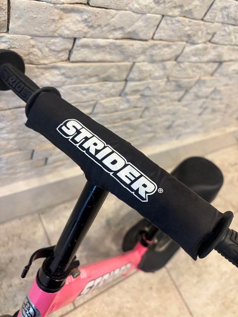 STRIDER ストライダー 12 スポーツ バランスバイク 屋内保管 ピンク
