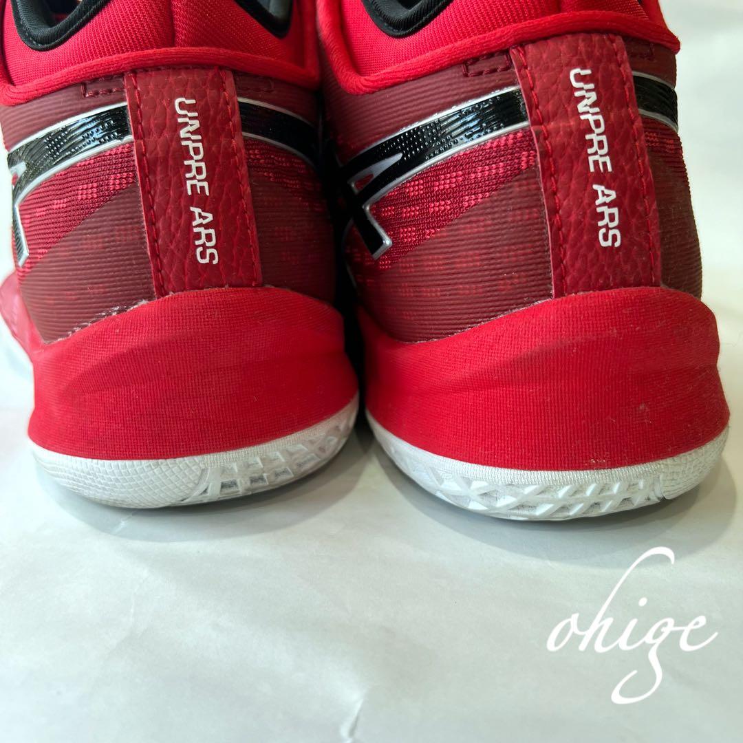 ASICS UNPRE ARS バスケットボールシューズ レッド　27.5cm