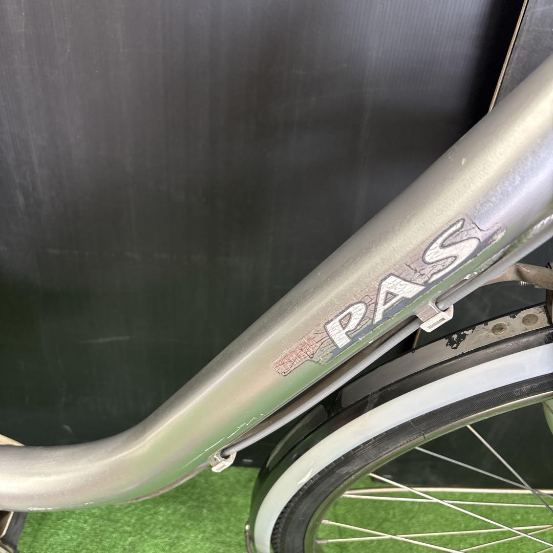 電動自転車 YAMAHA PAS Li-ion シルバー　66★