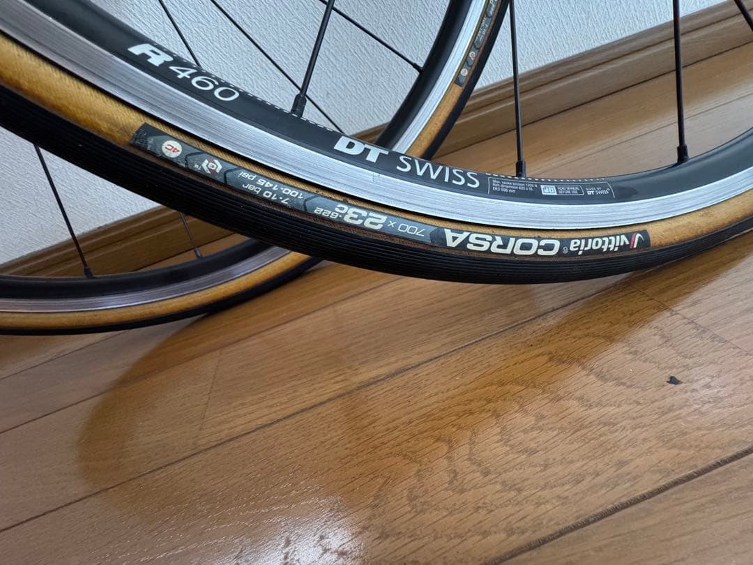 DT SWISS R 460 クリンチャーホイールセット