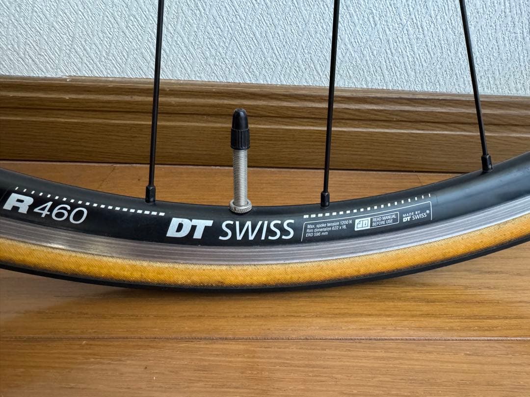 DT SWISS R 460 クリンチャーホイールセット