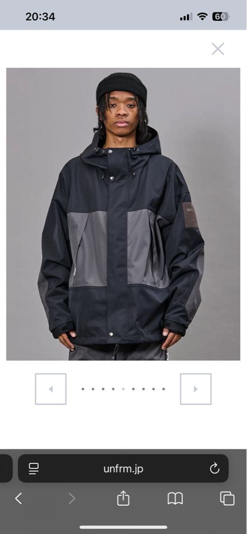 UNFRM ウェア2WAY MILITARY STORM JACKET