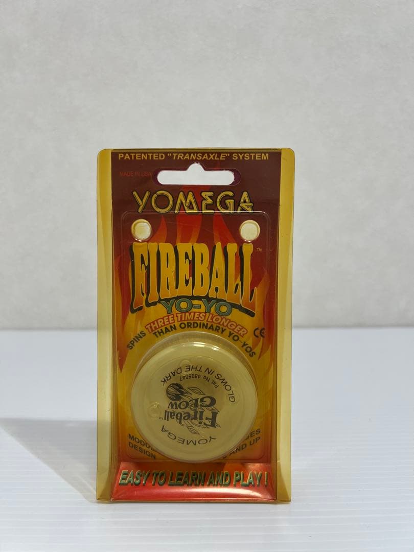 未開封 YOMEGA ファイヤーボール 蓄光 ハイパーヨーヨー 当時物