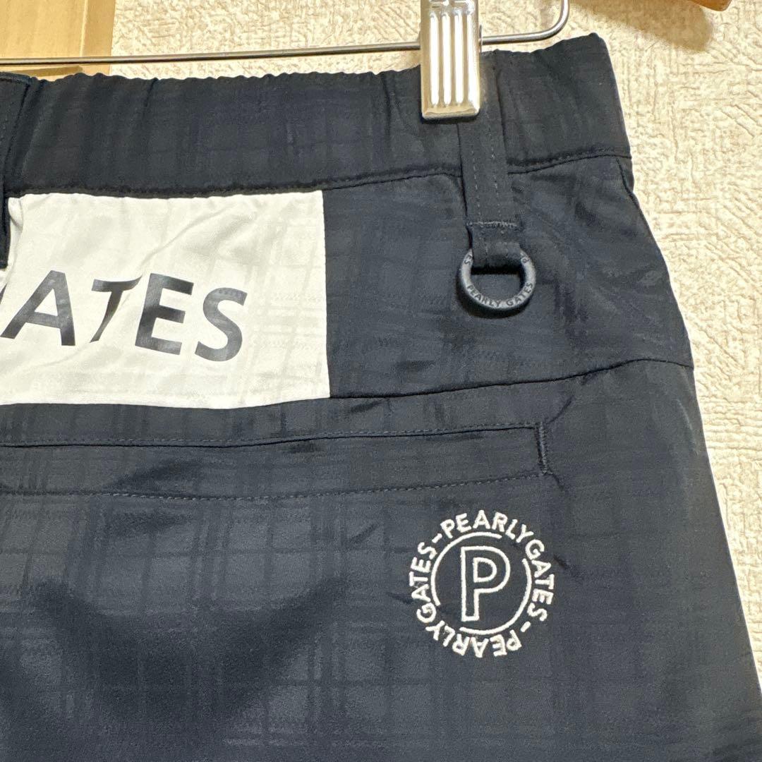 PEARLY GATES ゴルフ　ネイビー 紺色　プリーツスカート　2