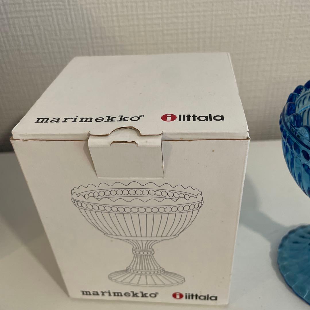 マリメッコ　イッタラ　マリボウル　120mm箱付　ターコイズブルー