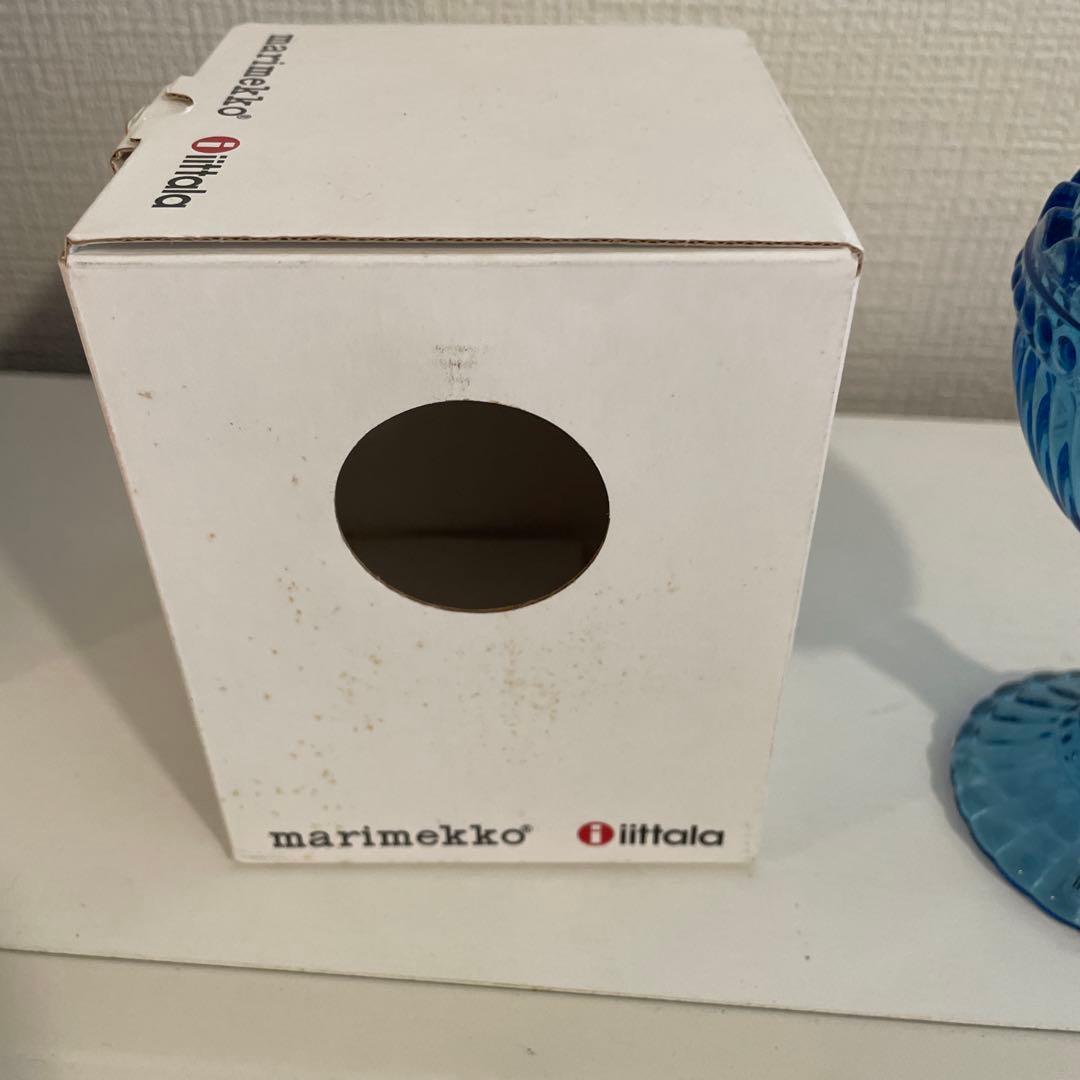 マリメッコ　イッタラ　マリボウル　120mm箱付　ターコイズブルー